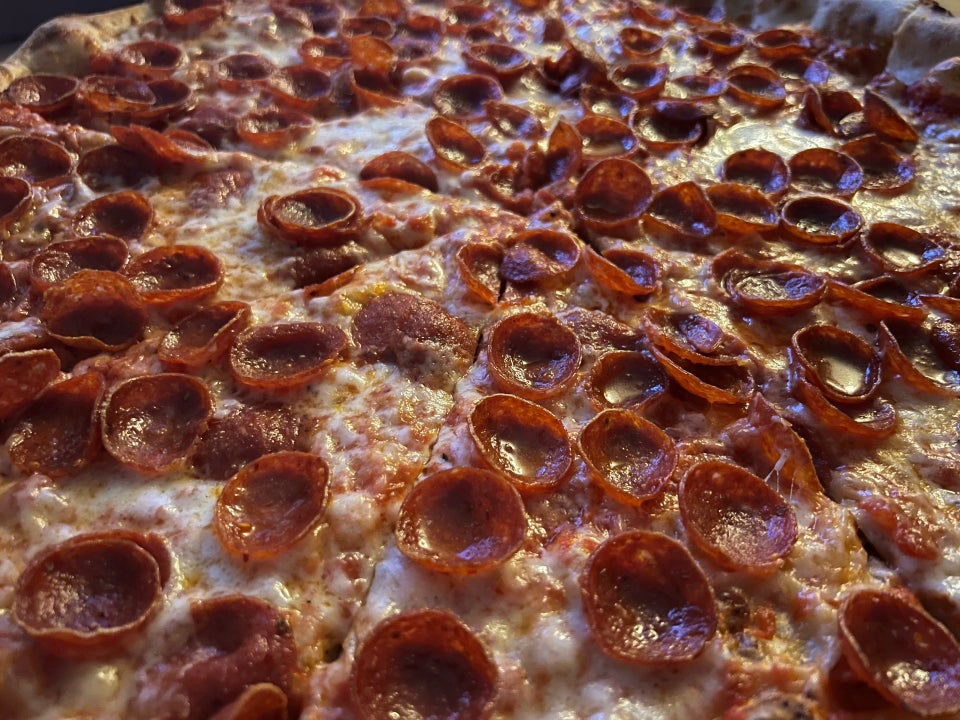 Italian Marinated Salad Cheese Pizza