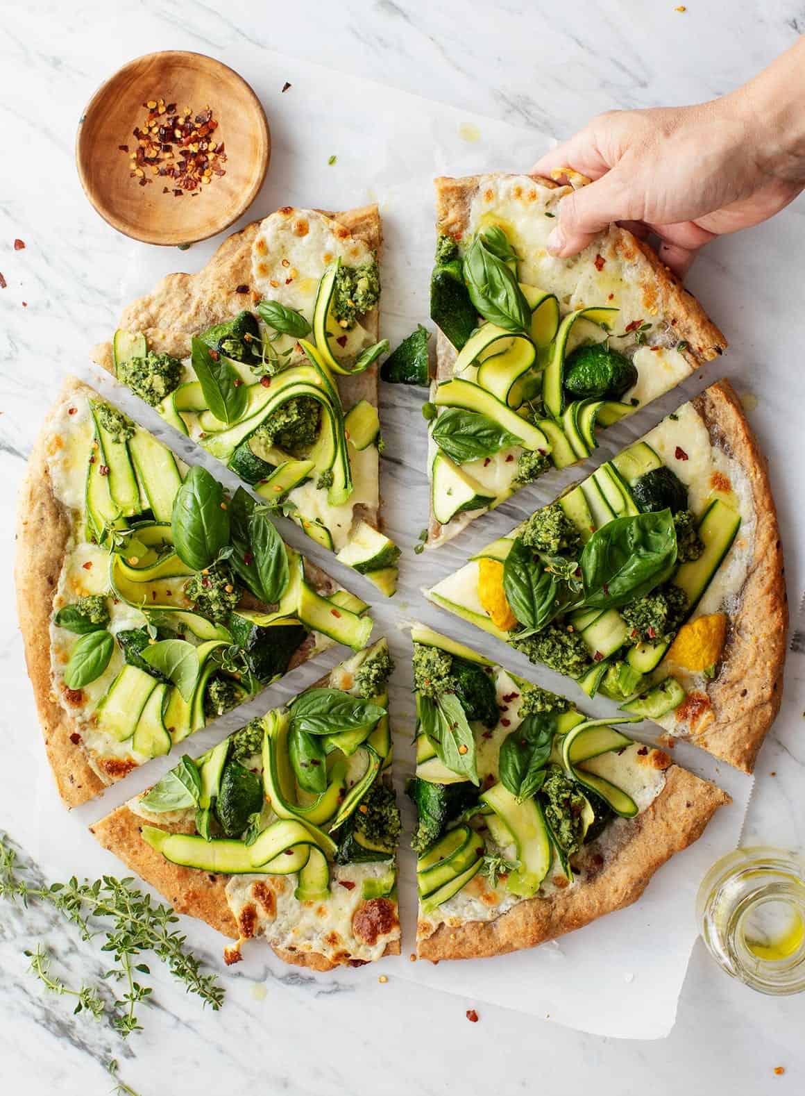 Zucchini Pizza Recipe
